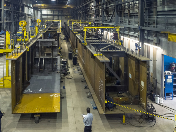 Fabrication de caissons